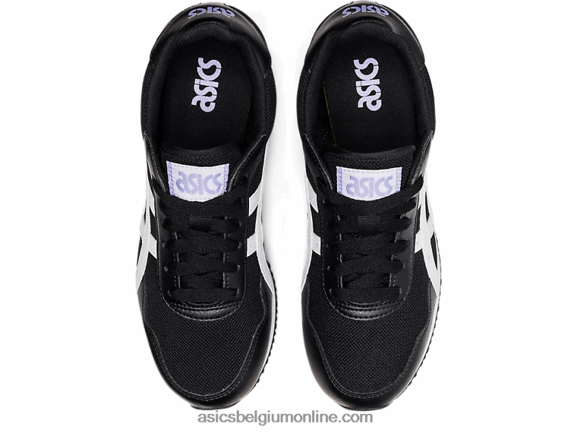 tijger loper V6HXR23734 zwart wit Asics