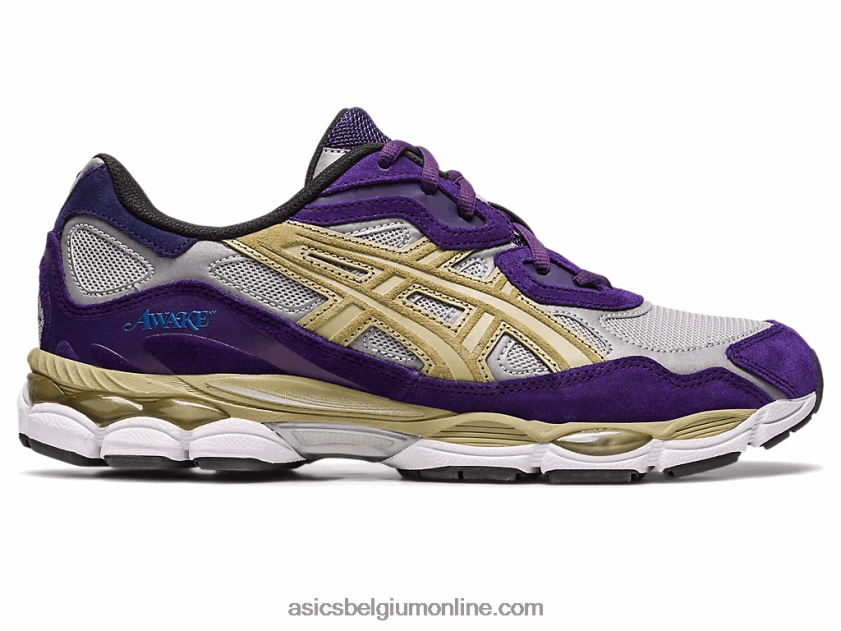 wakker ny x gel-nyc V6HXR2307 puur zilver/gotische druif Asics