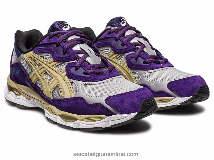 wakker ny x gel-nyc V6HXR2307 puur zilver/gotische druif Asics