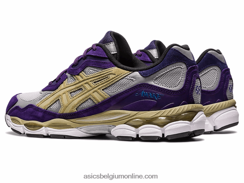 wakker ny x gel-nyc V6HXR2307 puur zilver/gotische druif Asics