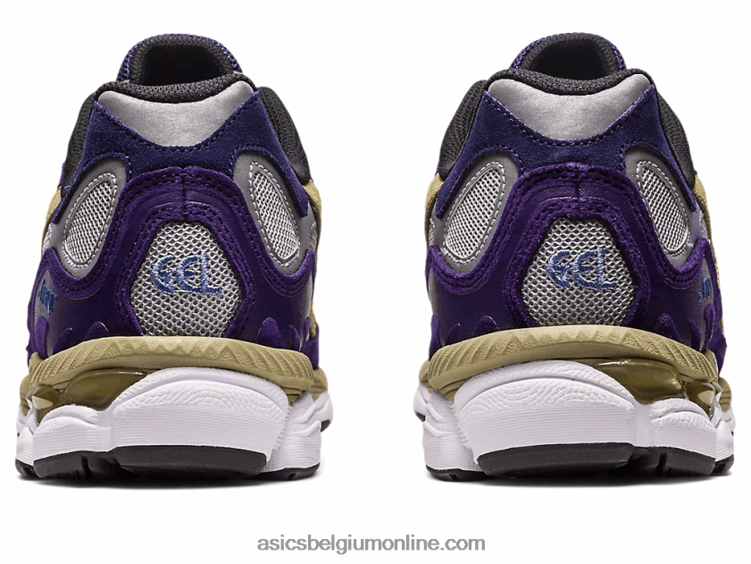 wakker ny x gel-nyc V6HXR2307 puur zilver/gotische druif Asics