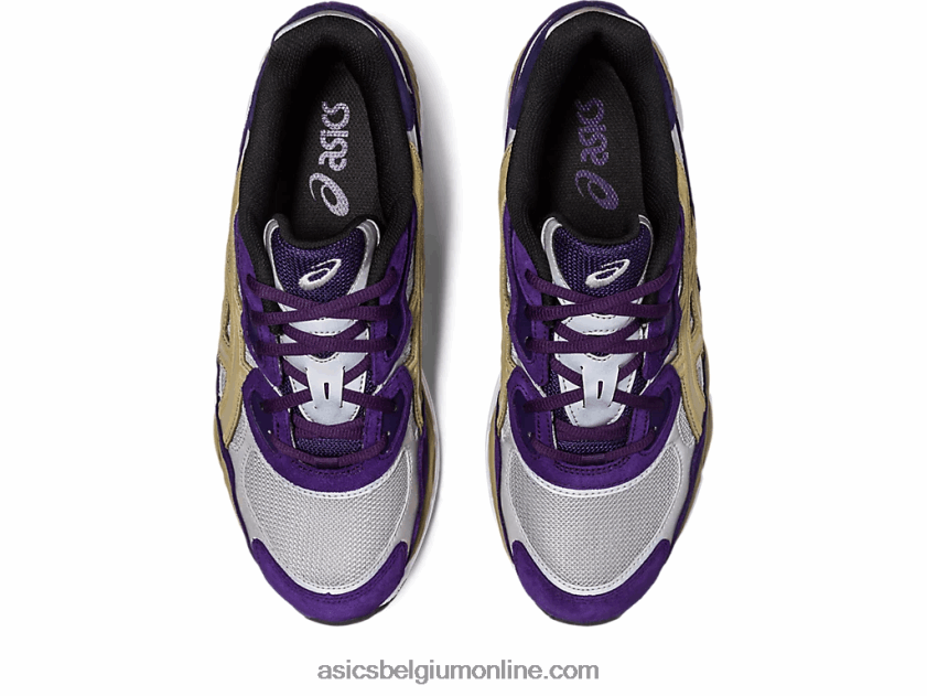 wakker ny x gel-nyc V6HXR2307 puur zilver/gotische druif Asics