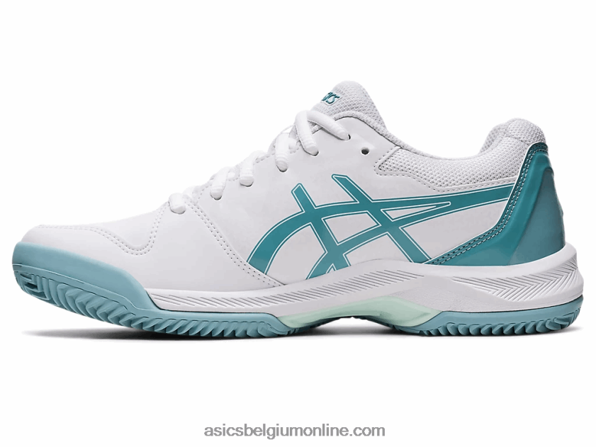 gel-dedicate 7 klei V6HXR23184 wit/rookblauw Asics