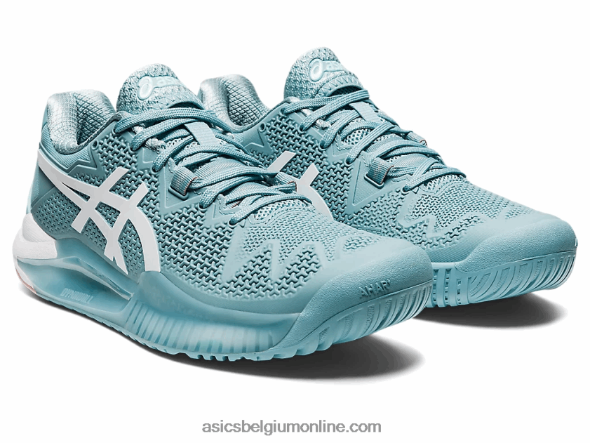 gel-resolutie 8 V6HXR22957 rook blauw/wit Asics