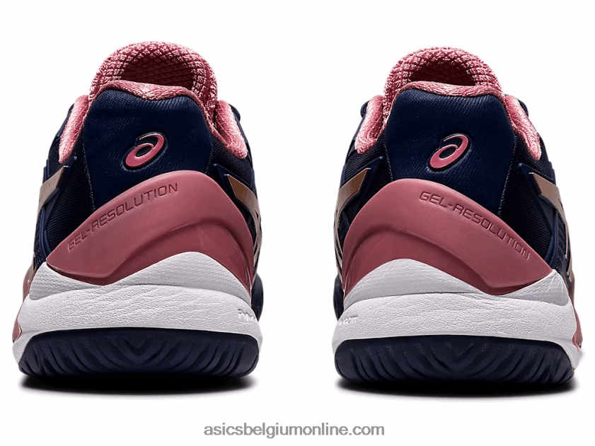 gel-resolutie 8 V6HXR23894 peacoat/rosé goud Asics