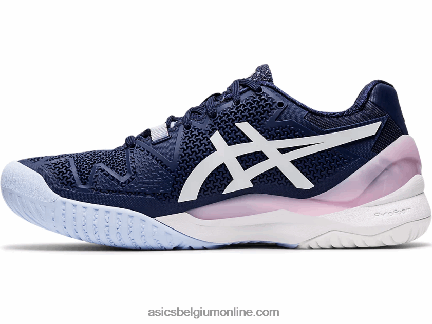 gel-resolutie 8 V6HXR24185 peacoat/wit Asics