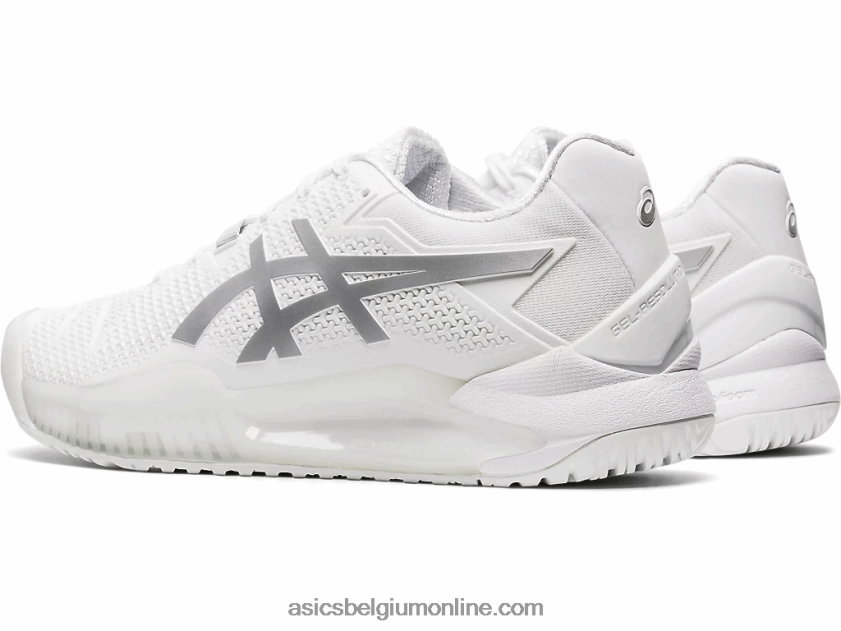 gel-resolutie 8 V6HXR24186 wit/puur zilver Asics