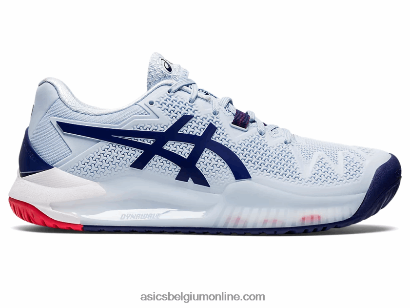 gel-resolutie 8 breed V6HXR23107 zachte lucht/duikblauw Asics