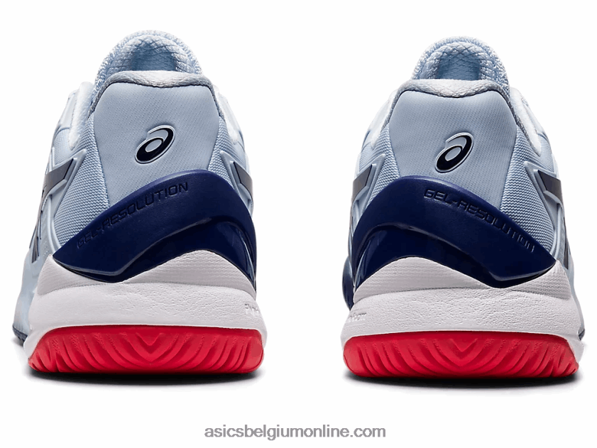 gel-resolutie 8 breed V6HXR23107 zachte lucht/duikblauw Asics