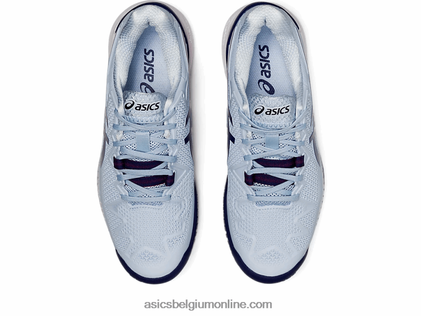 gel-resolutie 8 breed V6HXR23107 zachte lucht/duikblauw Asics