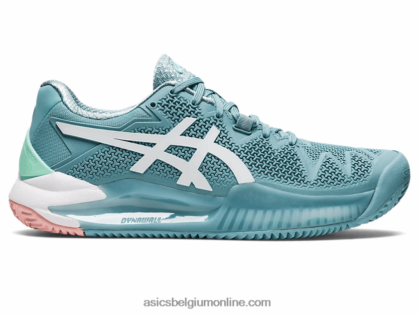 gel-resolutie 8 klei V6HXR23087 rook blauw/wit Asics