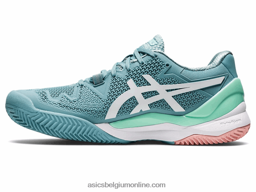 gel-resolutie 8 klei V6HXR23087 rook blauw/wit Asics