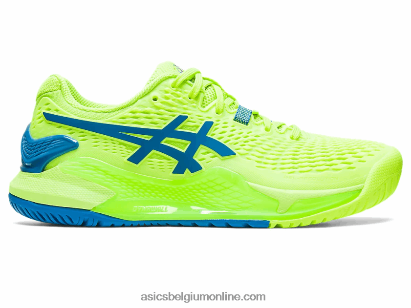 gel-resolutie 9 V6HXR22170 gevarengroen/herboren blauw Asics