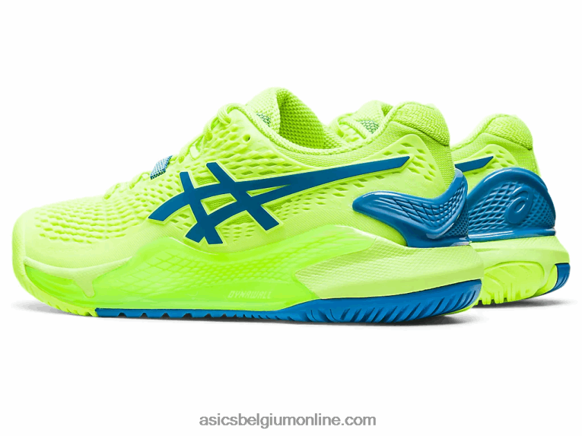 gel-resolutie 9 V6HXR22170 gevarengroen/herboren blauw Asics