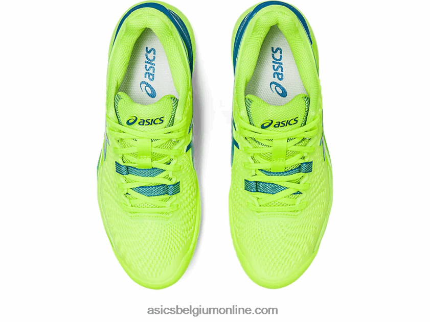 gel-resolutie 9 V6HXR22170 gevarengroen/herboren blauw Asics