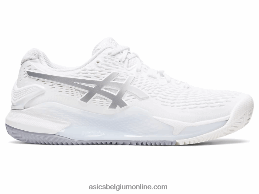 gel-resolutie 9 klei V6HXR22459 wit/puur zilver Asics