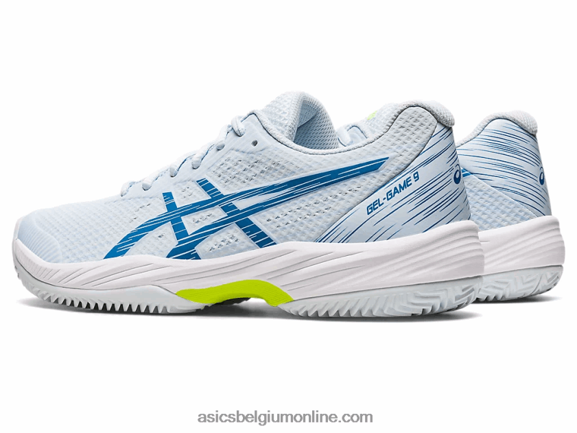 gel-spel 9 klei/oc V6HXR22560 hemel/herboren blauw Asics