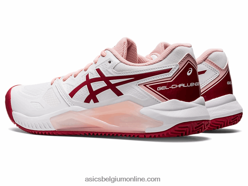 gelchallenger 13 klei V6HXR22804 wit/cranberry Asics