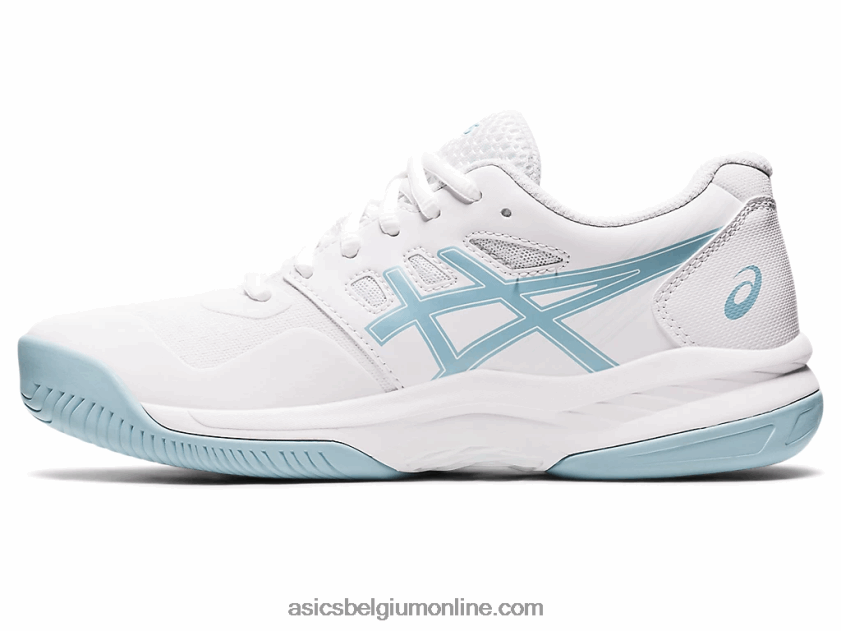gelspel 8 V6HXR23192 wit/rookblauw Asics