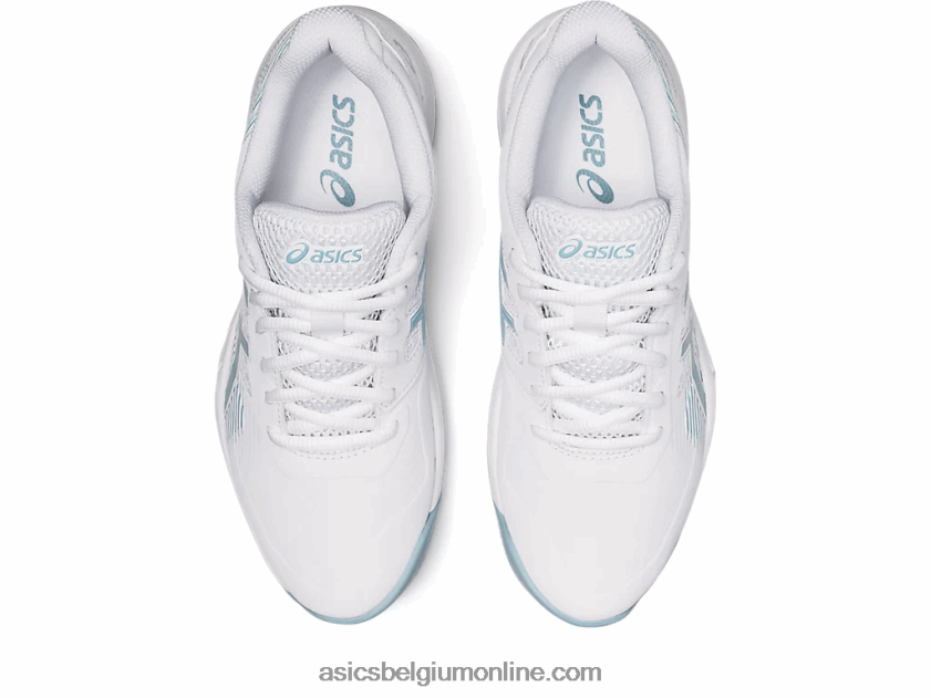 gelspel 8 V6HXR23192 wit/rookblauw Asics