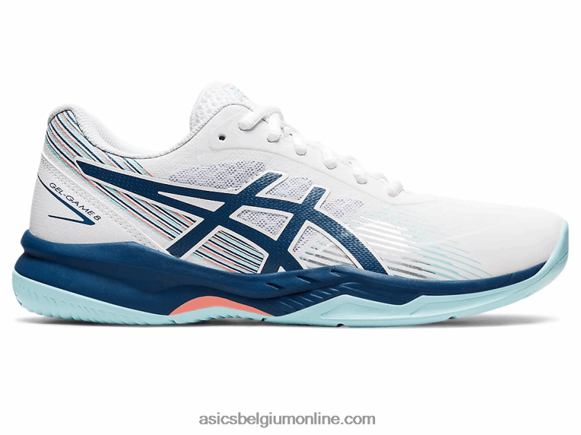 gelspel 8 V6HXR23532 wit/licht indigo Asics