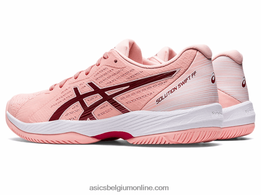 oplossing snel ff V6HXR22735 gematteerde roos/cranberry Asics