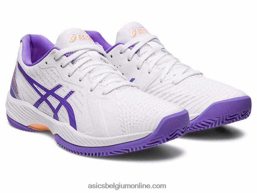oplossing snelle ff klei V6HXR22569 wit/amethist Asics