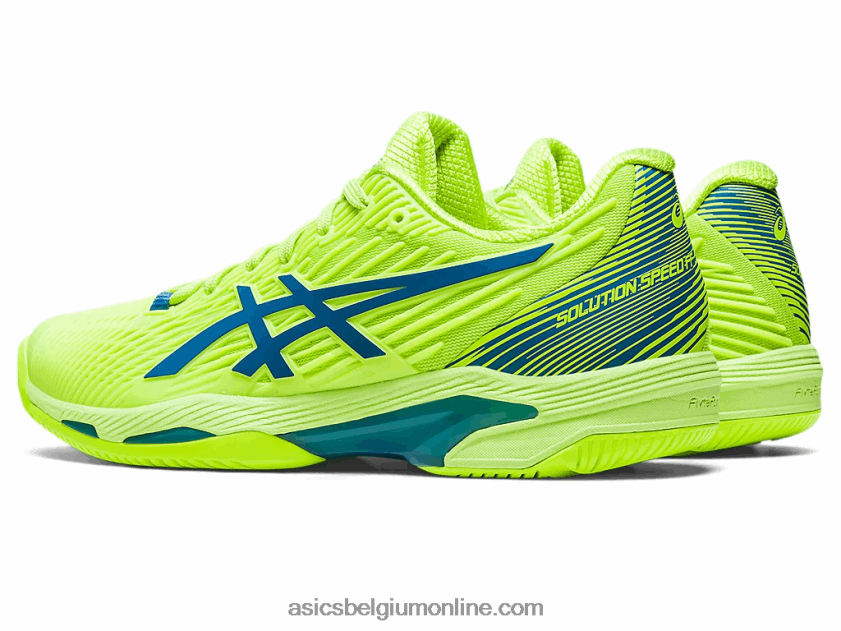 oplossingssnelheid ff 2 V6HXR22174 gevarengroen/herboren blauw Asics