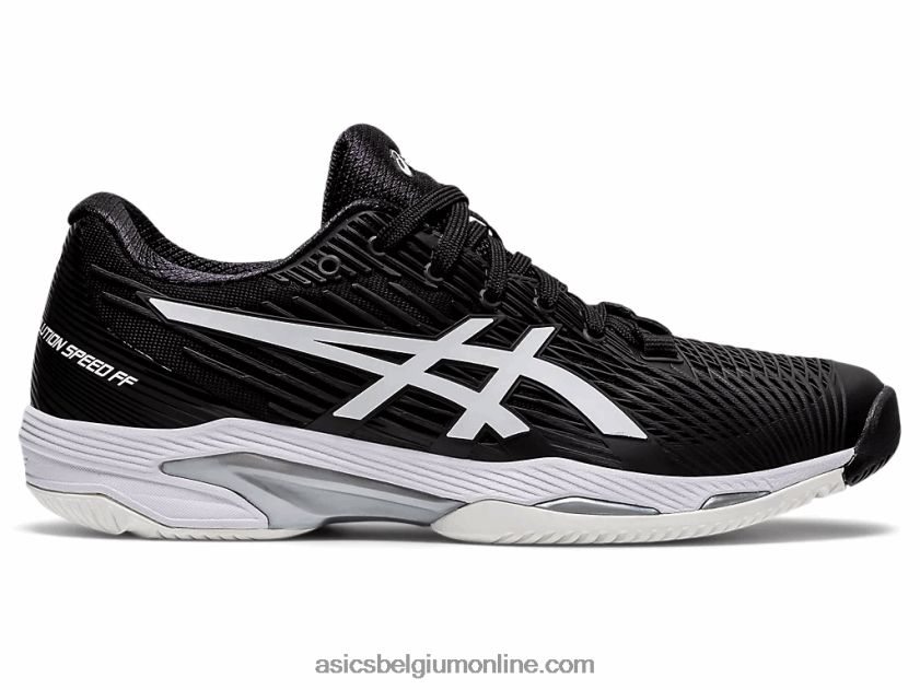 oplossingssnelheid ff 2 V6HXR22354 zwart wit Asics