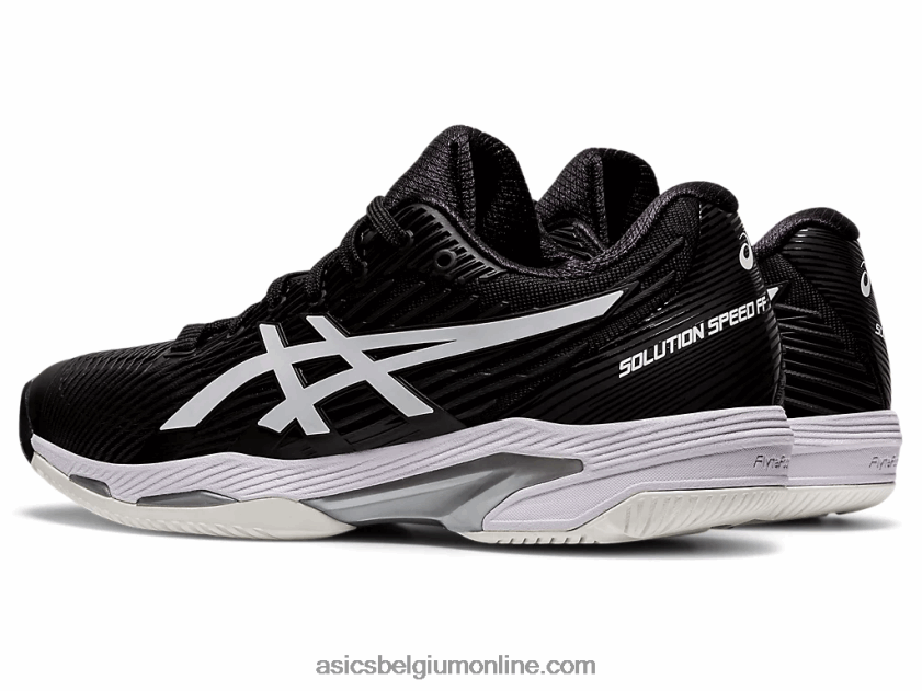 oplossingssnelheid ff 2 V6HXR22354 zwart wit Asics