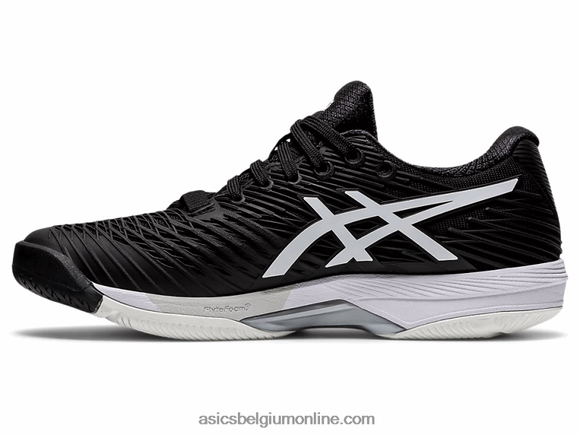 oplossingssnelheid ff 2 V6HXR22354 zwart wit Asics