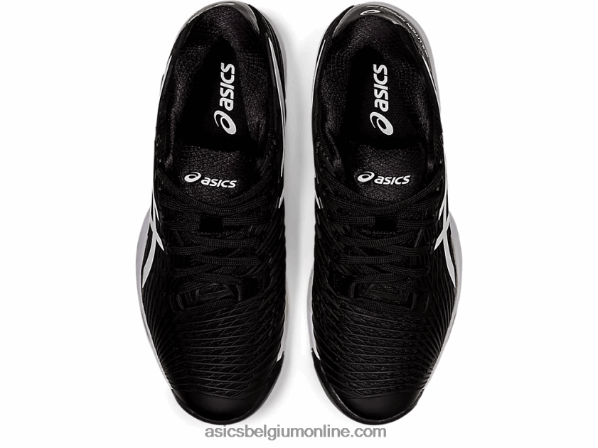 oplossingssnelheid ff 2 V6HXR22354 zwart wit Asics