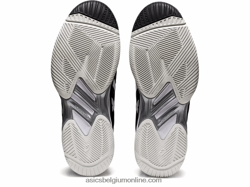 oplossingssnelheid ff 2 V6HXR22354 zwart wit Asics