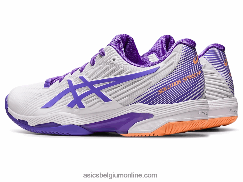 oplossingssnelheid ff 2 V6HXR22388 wit/amethist Asics