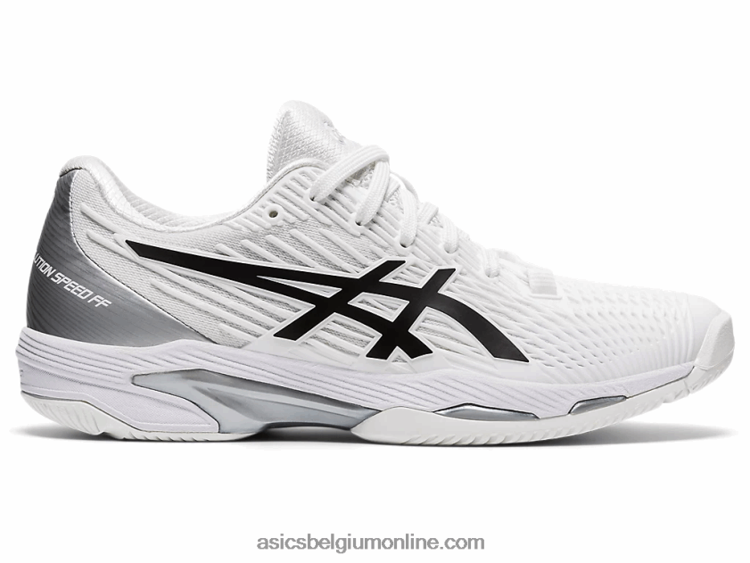 oplossingssnelheid ff 2 V6HXR22595 wit Zwart Asics