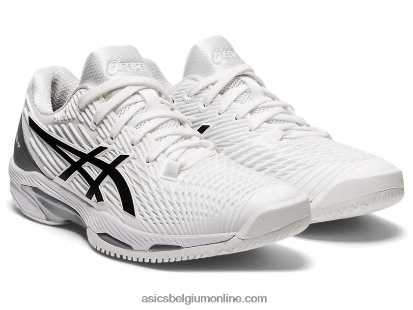 oplossingssnelheid ff 2 V6HXR22595 wit Zwart Asics