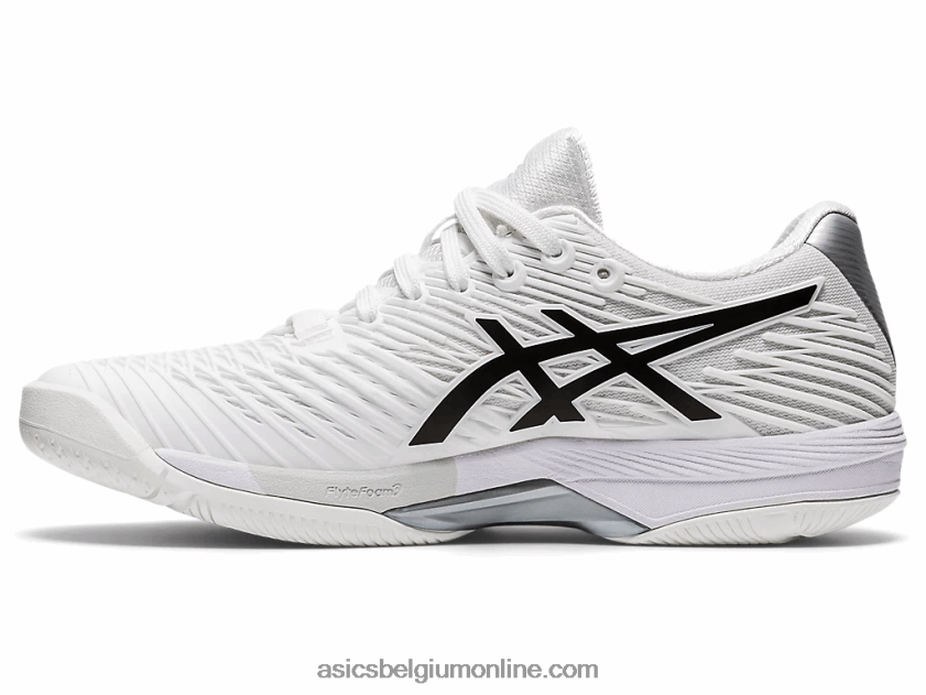 oplossingssnelheid ff 2 V6HXR22595 wit Zwart Asics