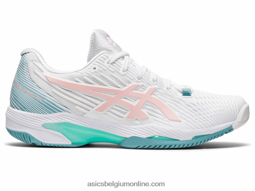 oplossingssnelheid ff 2 V6HXR23168 witte/matte roos Asics