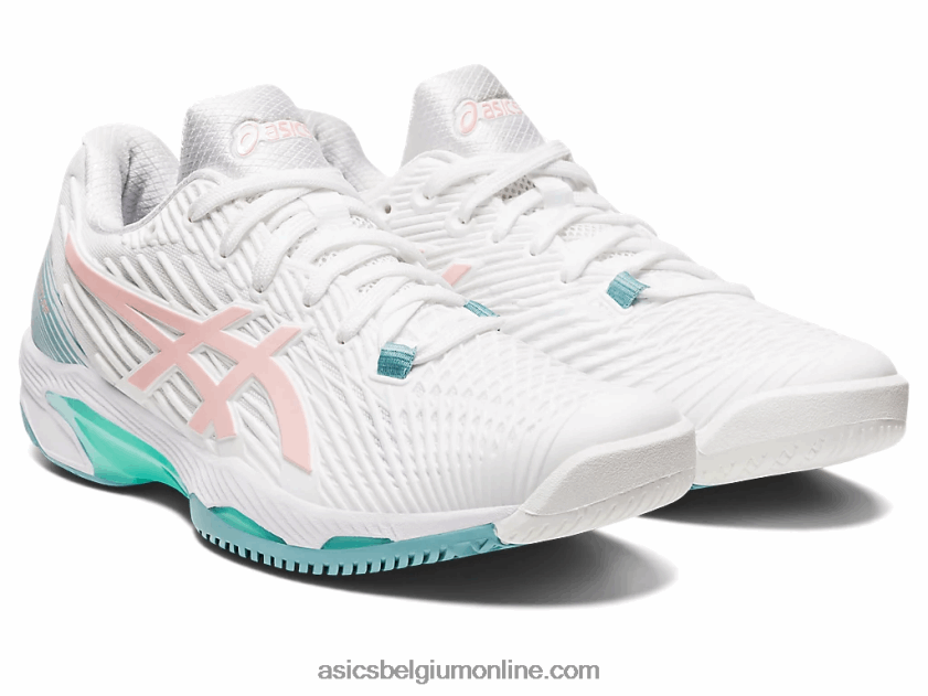 oplossingssnelheid ff 2 V6HXR23168 witte/matte roos Asics