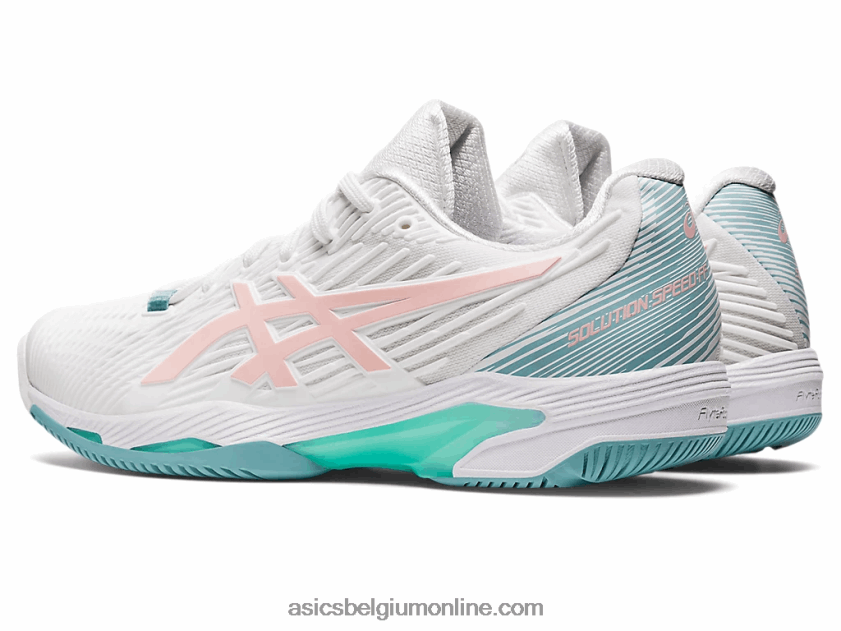 oplossingssnelheid ff 2 V6HXR23168 witte/matte roos Asics