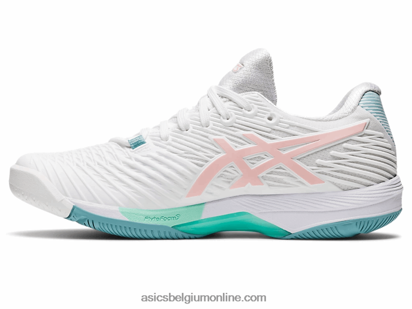 oplossingssnelheid ff 2 V6HXR23168 witte/matte roos Asics