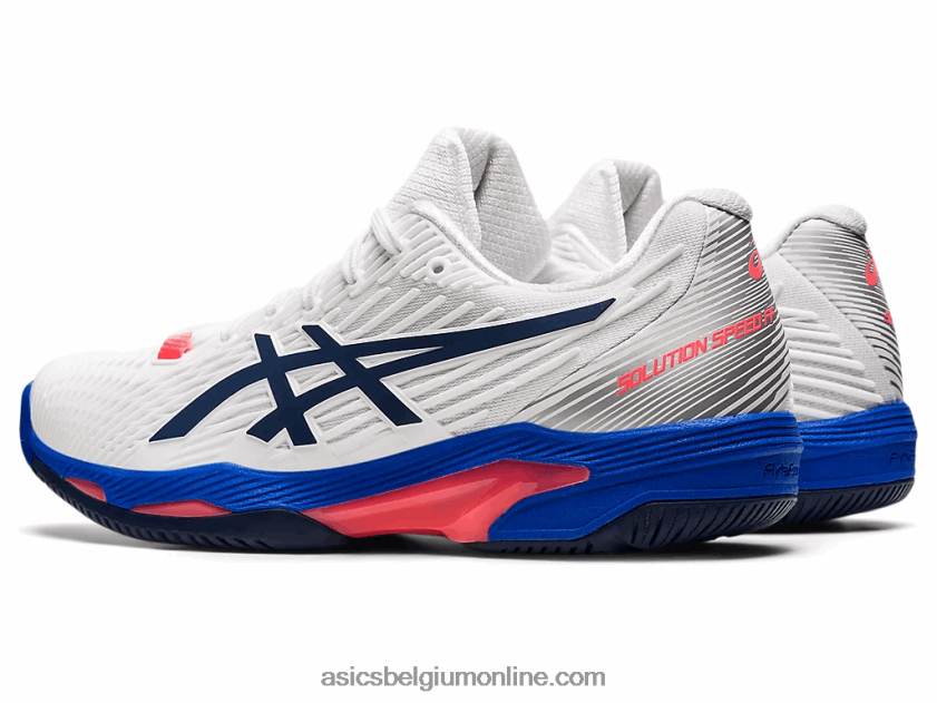 oplossingssnelheid ff 2 V6HXR23510 wit/peacoat Asics