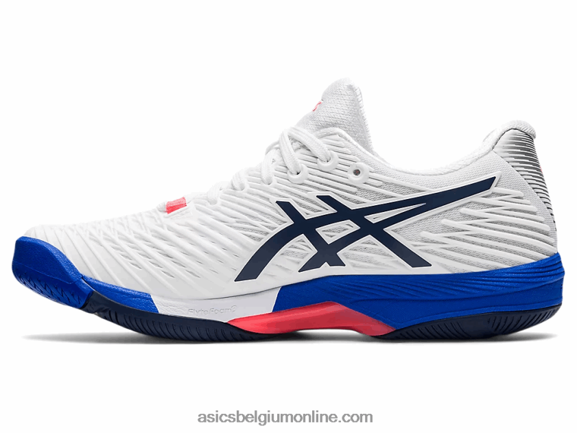 oplossingssnelheid ff 2 V6HXR23510 wit/peacoat Asics