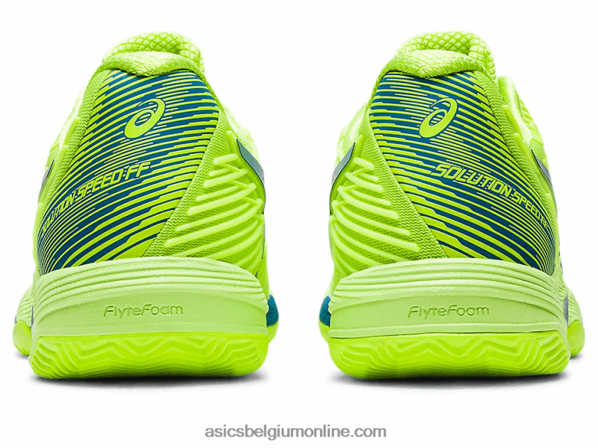 oplossingssnelheid ff 2 klei V6HXR22179 gevarengroen/herboren blauw Asics