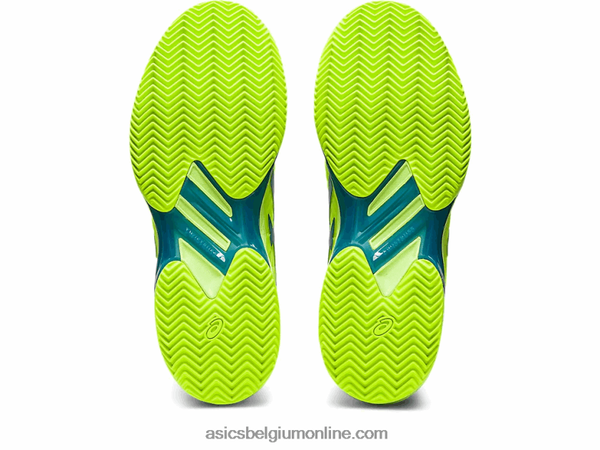 oplossingssnelheid ff 2 klei V6HXR22179 gevarengroen/herboren blauw Asics