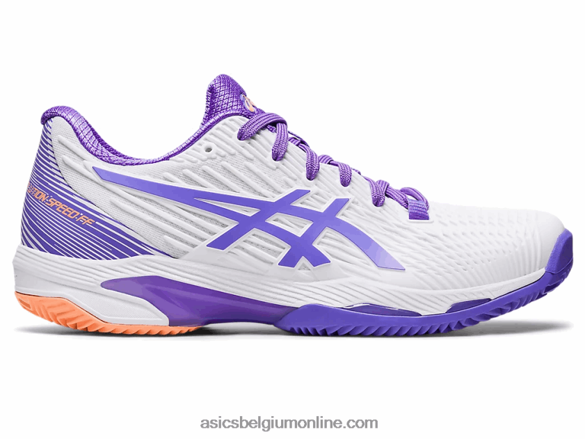 oplossingssnelheid ff 2 klei V6HXR22551 wit/amethist Asics