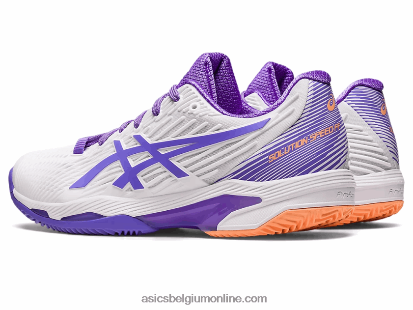 oplossingssnelheid ff 2 klei V6HXR22551 wit/amethist Asics