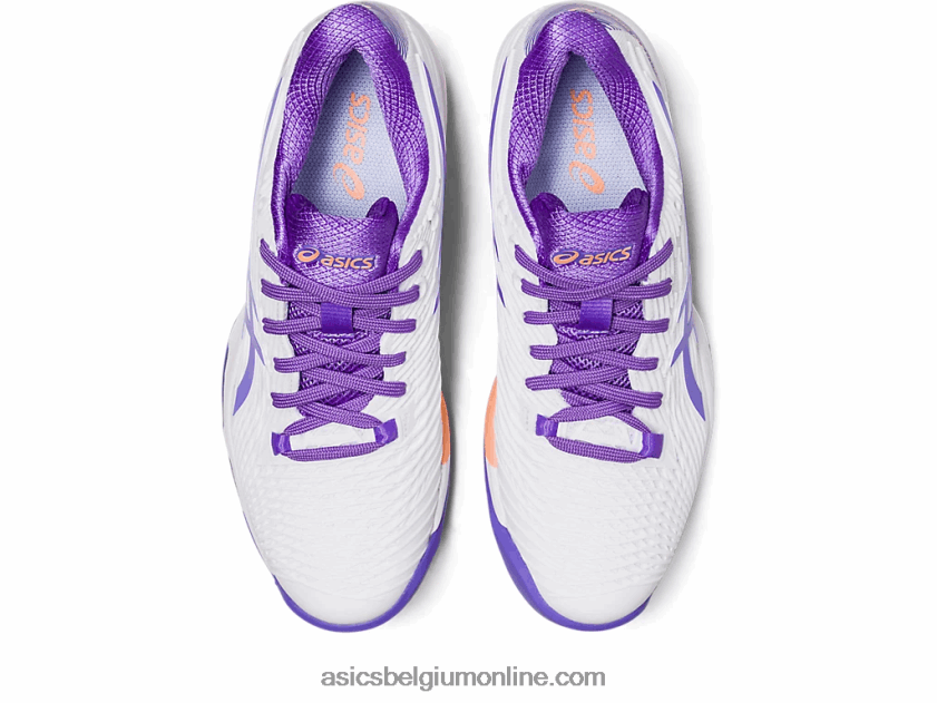 oplossingssnelheid ff 2 klei V6HXR22551 wit/amethist Asics