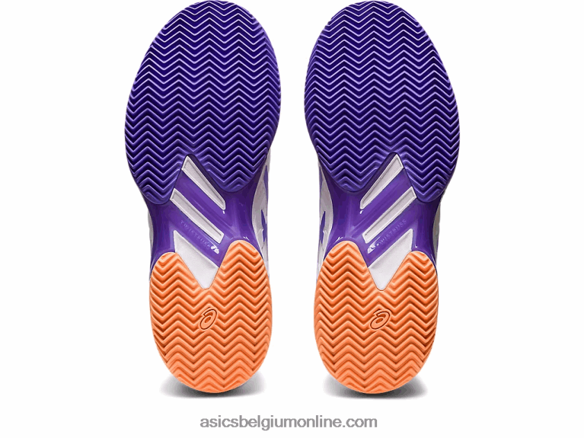 oplossingssnelheid ff 2 klei V6HXR22551 wit/amethist Asics