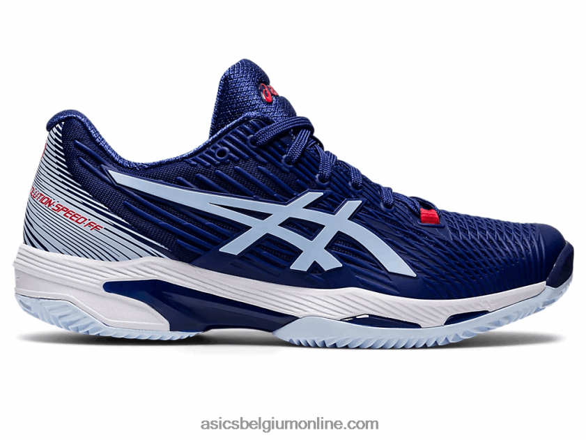 oplossingssnelheid ff 2 klei V6HXR23018 duik blauwe/zachte lucht Asics